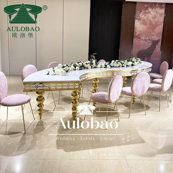 Antique Half Moon Tables