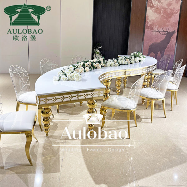 Antique Half Moon Tables
