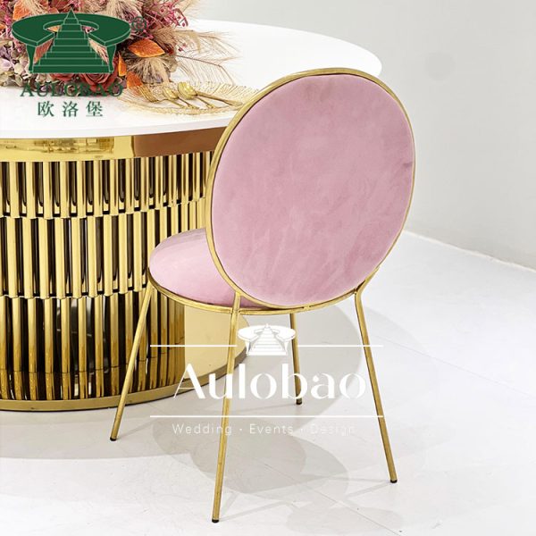 Pink Velvet Chair Dining