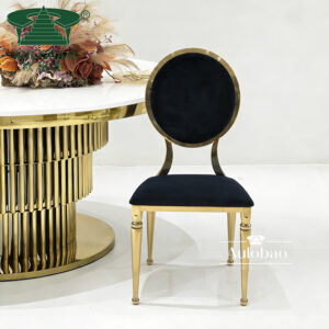 Black Tufted Dining Chair