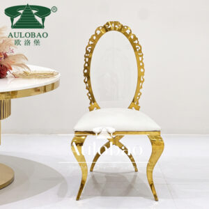 Brass Leg Dining Chair
