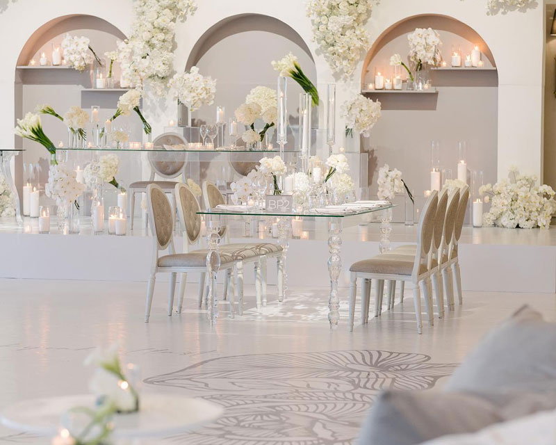 All-White Wedding