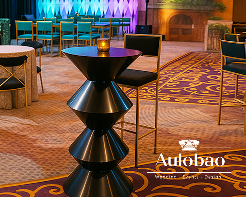 Cone-Shaped Design Cocktail Table for Parties