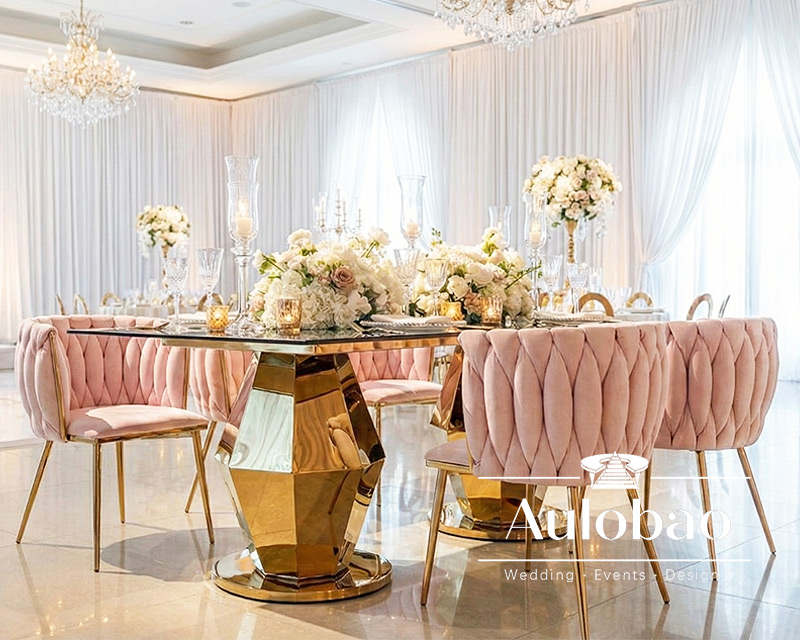 Shape-Driven Design in Premium Wedding Furniture