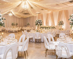 Arch-Back Wedding Chairs Design Stands Apart