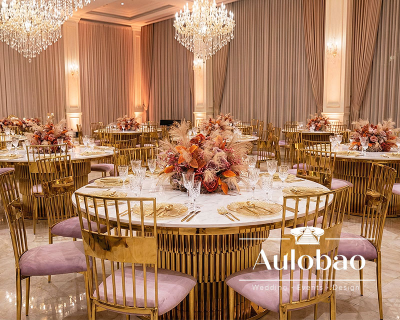 Vertical Lines Wedding Chairs for Banquet Hall