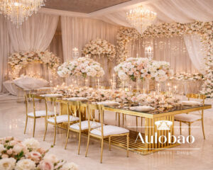 Sleek Design Meets Golden Brilliance