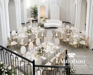 This Bridal Chair Back Is Doing More Work Than You'd Think