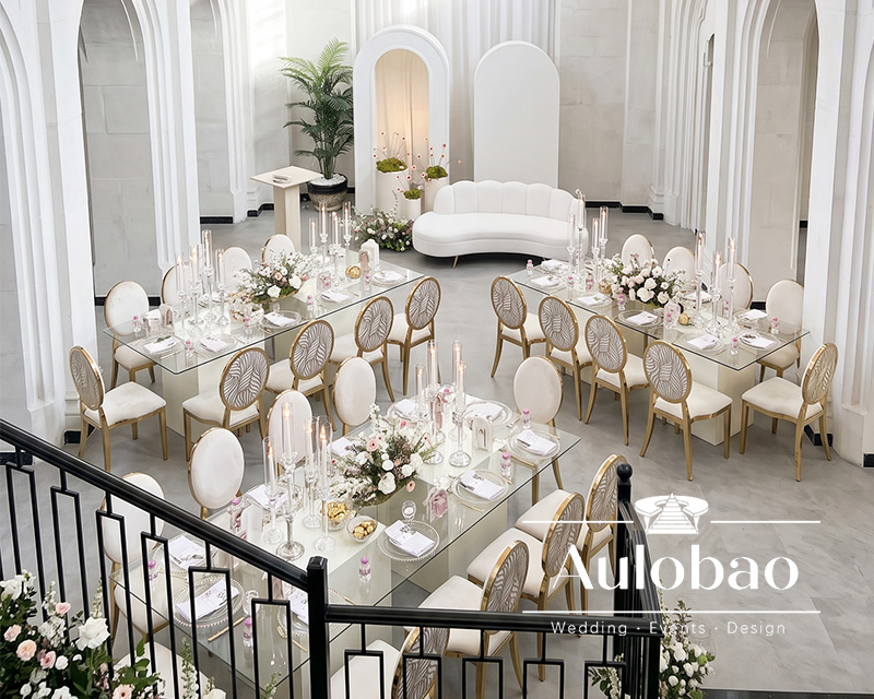 This Bridal Chair Back Is Doing More Work Than You'd Think